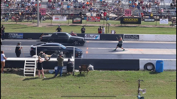 Turbo Buick grand national vs camaro SS 1/8 mile race