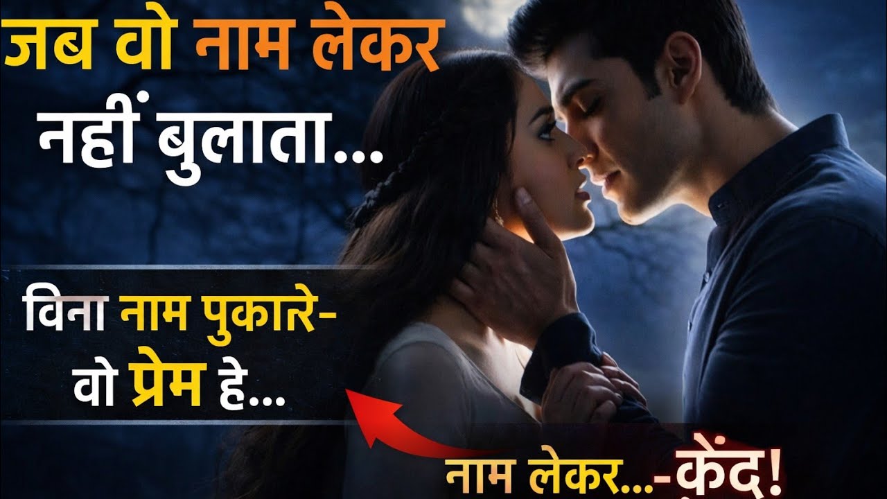 “जब वो नाम लेकर नहीं बुलाता 🌑 | True Love Horror Story | Hindi Village Horror”