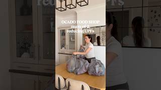 Ocado weekly family food shop avoiding ultra processed foods 🍑#foodshop #ocadohaul #healthyfood