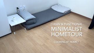 Clean and functional minimalist home‍