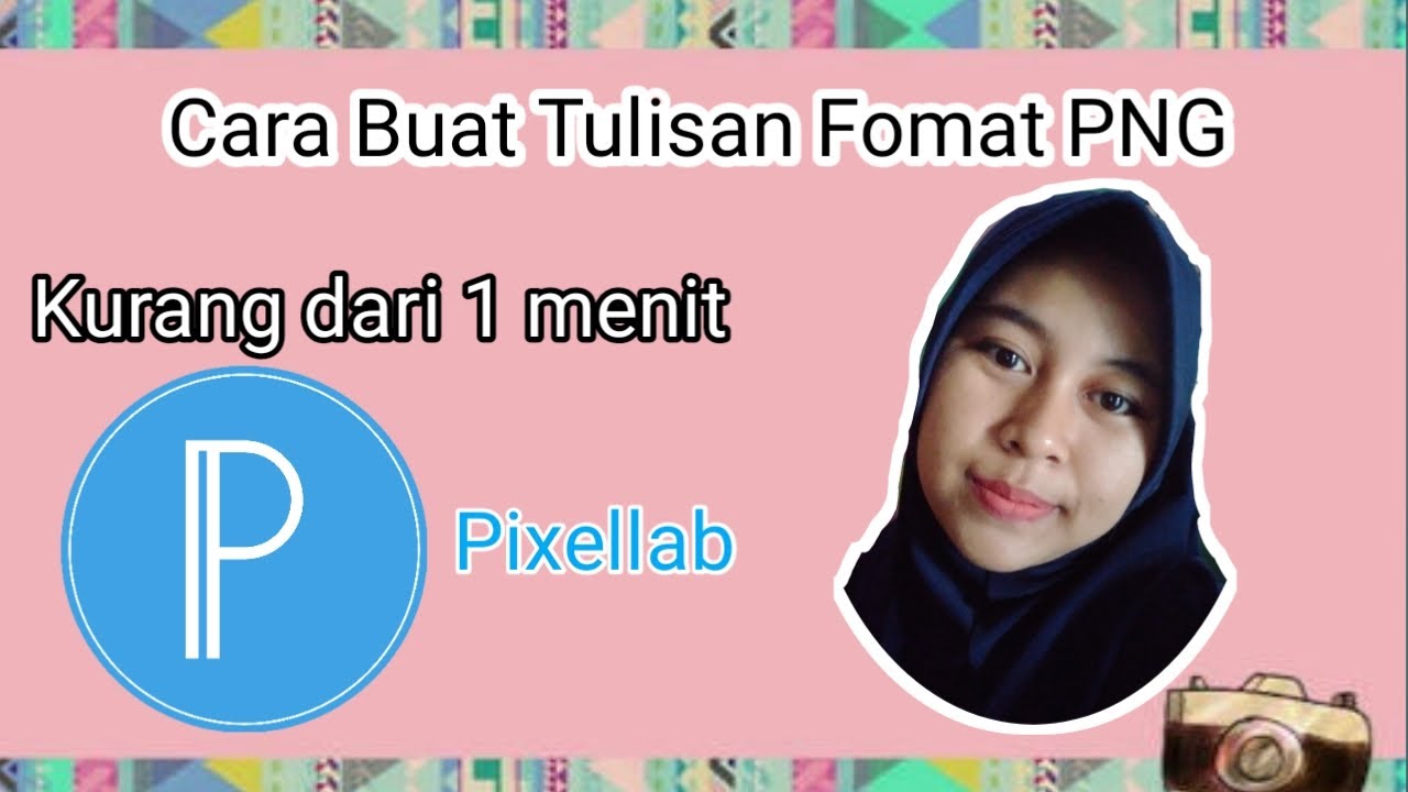 Cara buat tulisan Format PNG 