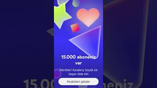 15 Bin Abone Tebrikler Diledi Youtube Kabede Hacılar Şfet