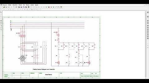 Partida Estrela-Triângulo com Reversão no CadeSimu