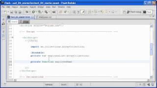 Flex in a Week :: v4 04 Creating and Formatting the DataGrid Control