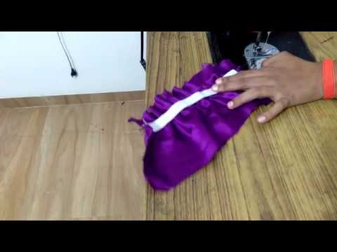 Attach Elastic how to attach elastic to fabric - YouTube