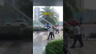 Fire drills in Vietnam be different #vnlife #vietnam #viral #fire #hcm #saigon #travel