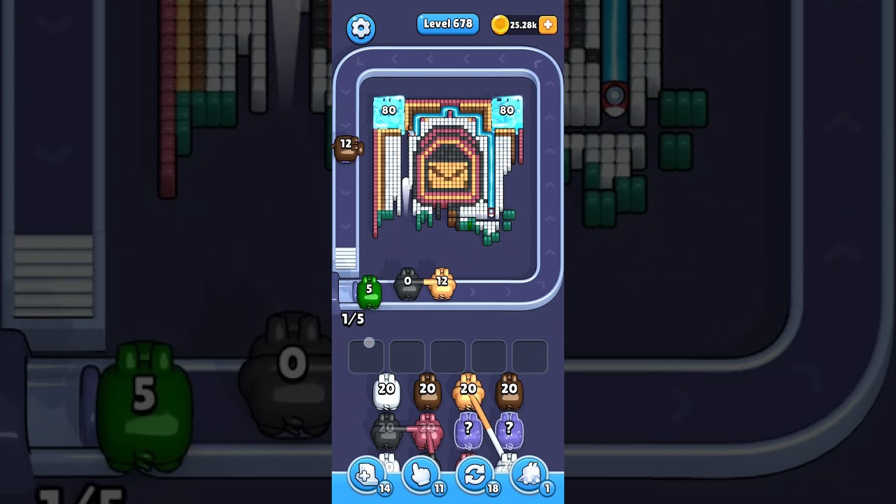 Pixel Flow level 678