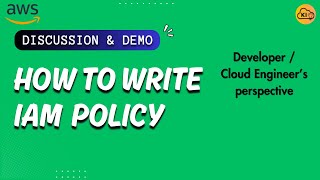 Famous How to write IAM Policy - IAM permissions from a developer's perspective | DEMO Profile