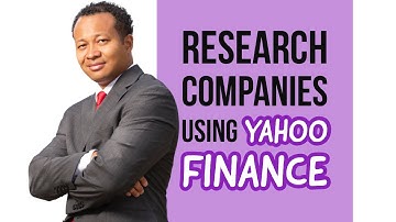 How to Evaluate a Company Quickly Using Yahoo Finance