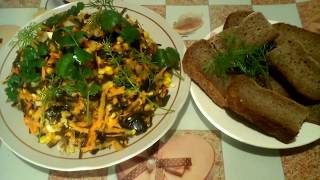 Салат с кукурузой. Простой салат. #суфикс Салат с кукурузой. Простой салат. #суфикс