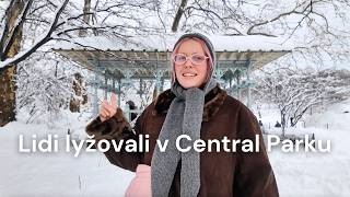 Lidi lyžovali v Central Parku?! | NYC diaries