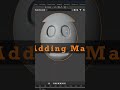 Character face modeling in blender || #blender #3dmodeling #3danimation #creative #shorts #ytshorts