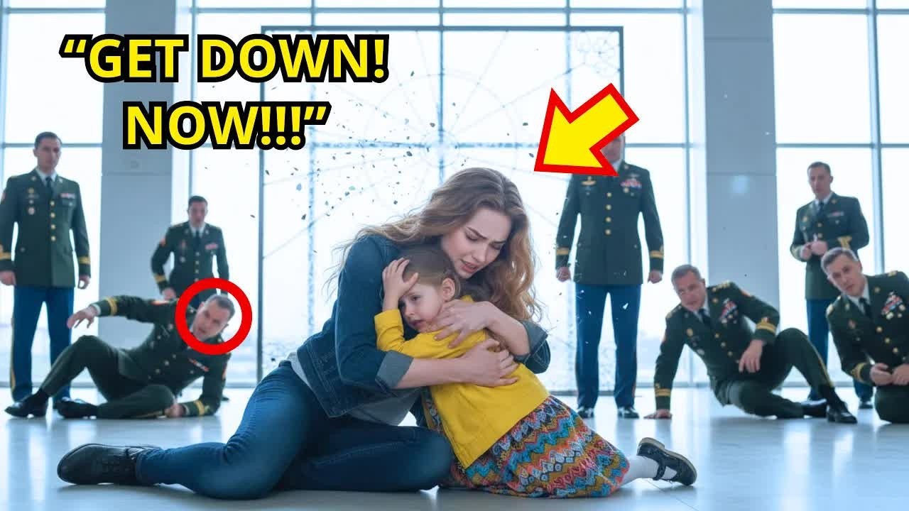 “Get Down!” She Shielded The Girl—Unaware Her Father Was A Navy SEAL Admiral