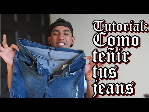 Video: Maneras fáciles de teñir la crema de jeans blancos (con imágenes)