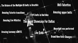 Download lagu Vocal Showcase | Ariana Grande Sweetener Tour Dallas Round 2 2019 | Vocal Range(Eb3-A5-Bb5-G#6)