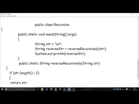 Recursion In Java Ap Computer Science Lesson 1