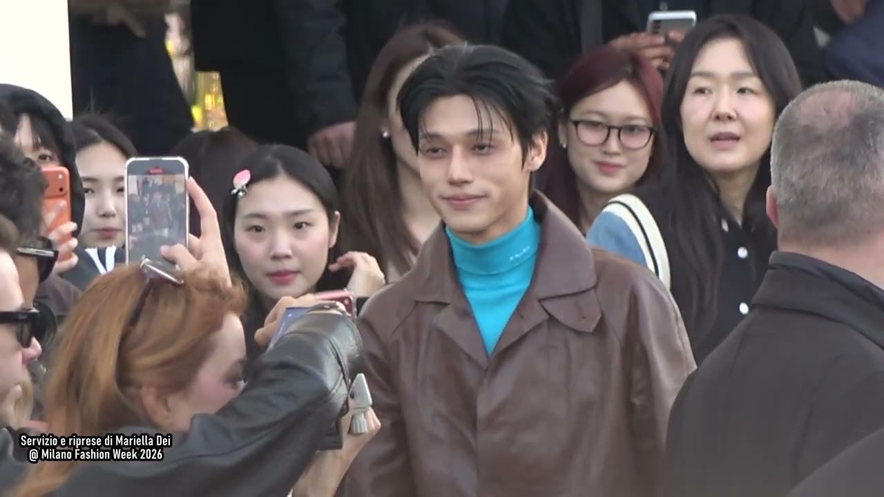 Wooyoung (Ateez) @ Milano FW Prada 26/02/2026