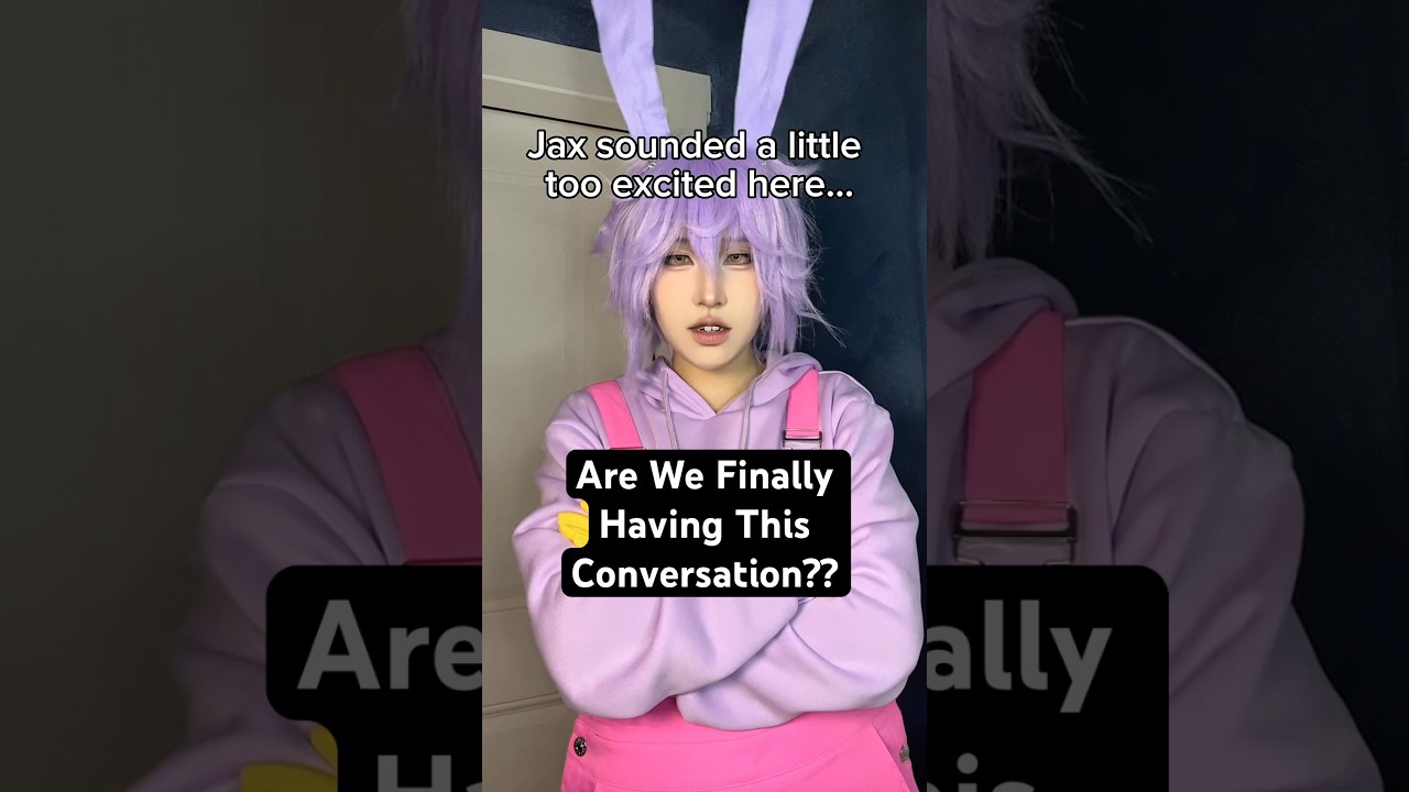 Jax really wanted to have that conversation💀 #theamazingdigitalcircus #cosplay #tadc #digitalcircus