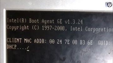NO BOOT FILENAME RECEIVED error in computer screen