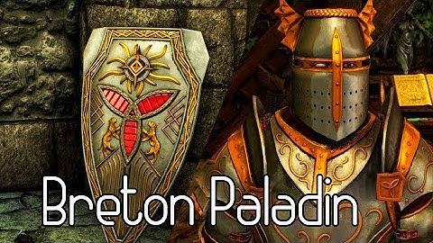 Skyrim SE - The Best Armor Mod (Breton Paladin)