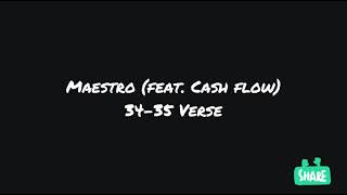Maestro & Cash Flow - 3435 Verse