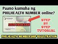 PHILHEALTH ONLINE REGISTRATION 2026. Paano kumuha ng Philhealth number online?