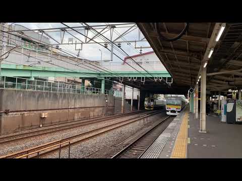 JR東日本総武快速線E257系500番台千マリNB-15編成(9043M)新宿さざなみ1号館山駅行き。
