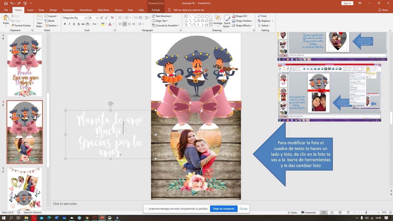 Tips Armado Serenata Digital PowerPoint YouTube