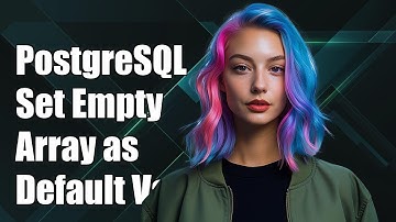 PostgreSQL: Set Empty Array as Default Value in array_agg Function