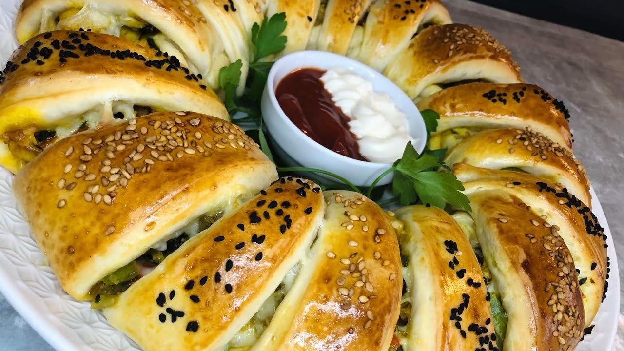 Невероятно! 😍 Никогда еще не ели такие вкусные пикантные бриоши, они тают во рту!