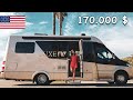 Exploram California cu o AUTORULOTA de 170.000 de $! TUR interior | Mercedes Sprinter