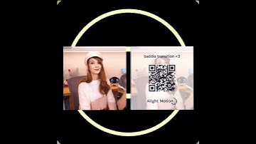 6 qr codes for alight motion (panning + coloring, quality + transition)