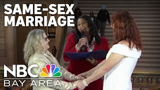 San Francisco celebrates 20th anniversary of same-sex marriage