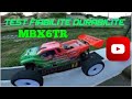 Test fiabilite durabilite truggy mbx6 tr  moteur os speed  xz21  servos protek rc 155 t 155 s