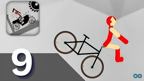 Stickman Falling - Gameplay Walkthrough Part 9 - simulates terrifying falls (iOS, Android)