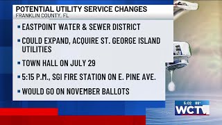 St. George Island residents could get new utility service