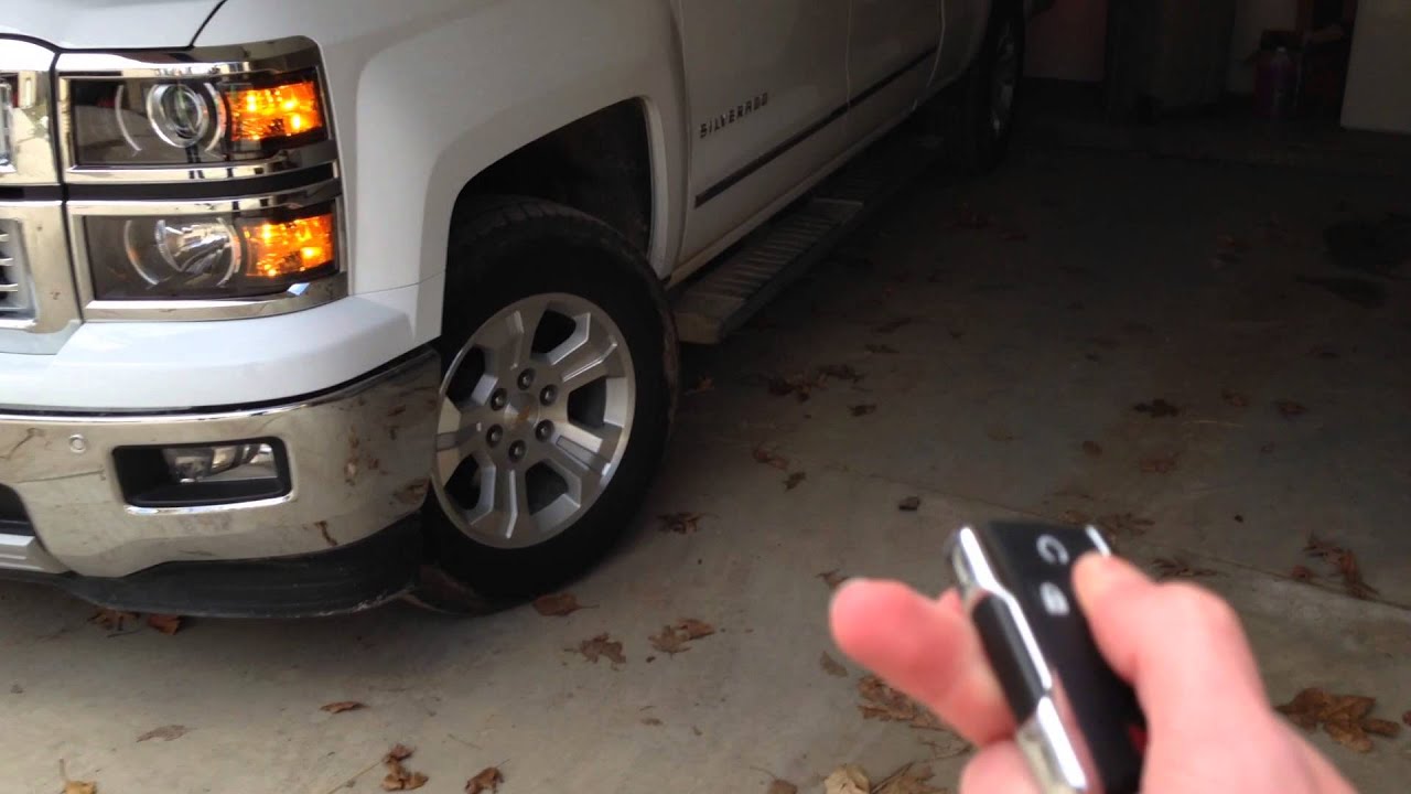 How to Remote Start a 2015 Chevy Silverado - YouTube