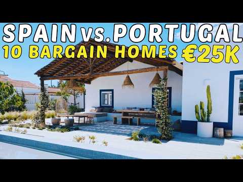 I Found 10 Cheap Houses in Spain & Portugal (From €25K) | Where Is It Cheaper to Buy in Europe?