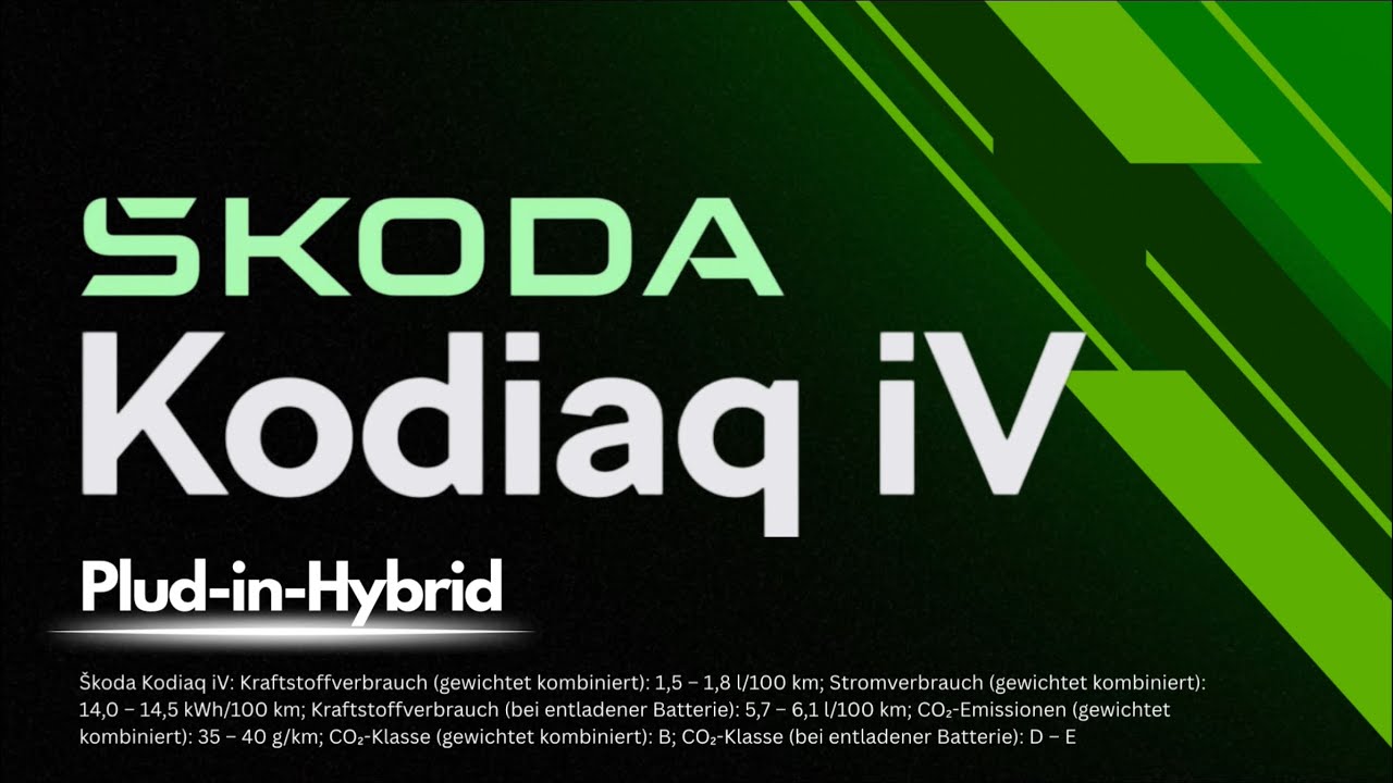 Der Skoda Kodiaq Plug-in-Hybrid