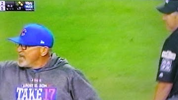 Joe Maddon Ejected NLCS