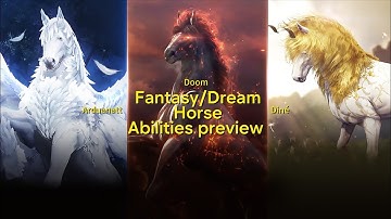 검은사막m Fantasy/Dream Horse : Doom, Dine, Arduanatt Abilities/Skill Preview 