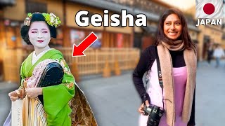 Seeing a GEISHA for the first time in KYOTO - JAPAN Itinerary