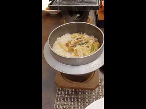 炊きたて釜飯 (夕食　五浦観光ホテル別館大観荘)2024.11.9