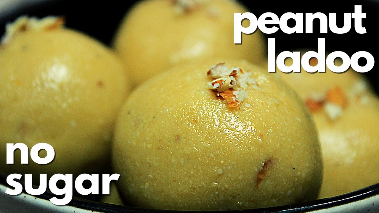 Navratri Special Peanut Ladoo Only 2 Ingredients - Healthy Peanut Laddu Recipe for Upwas/vrat | Curry N Cuts