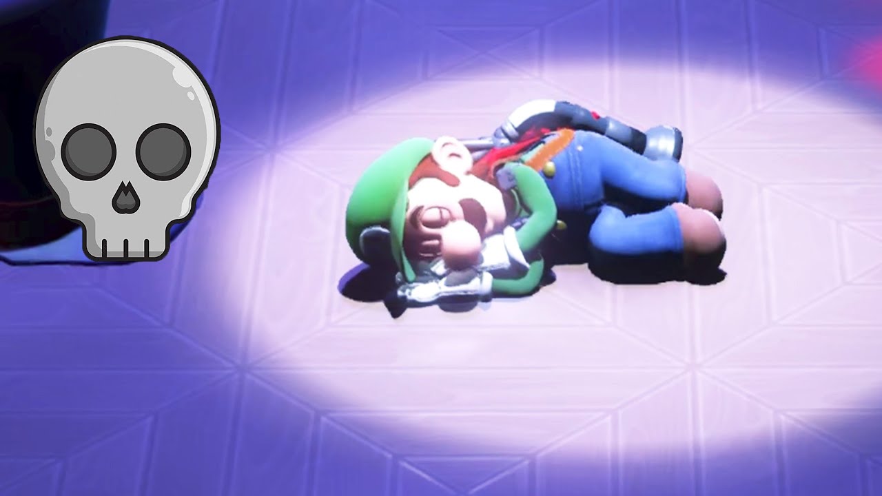Many Ways to Die in Luigi's Mansion 3