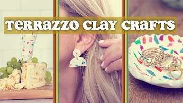 3 Clay Terrazzo Crafts - HGTV Handmade ‘70s Week
