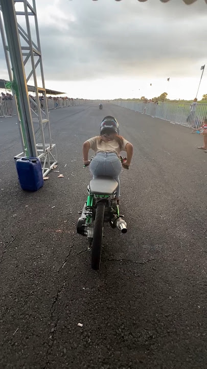 drag bike setting matic 155 honda beat lady joki