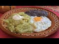 CHILAQUILES verdes | DESAYUNO típico mexicano