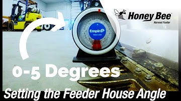 Setting The Feeder House Angle  | Service |  AirFLEX & AirFLEX SDX