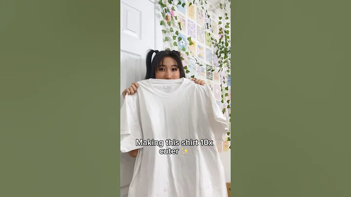 DIY CUTE TOP ✂️✨ thumbnail